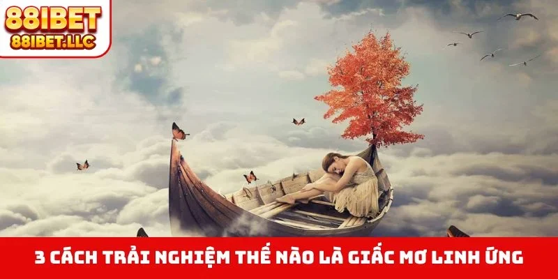 3 cách trải nghiệm thế nào là giấc mơ linh ứng